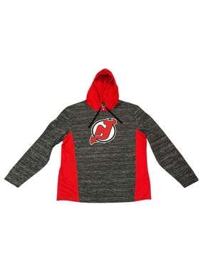 Fanatics Men's New Jersey Devils Instant Replay Space-Dye Pullover Hoodie